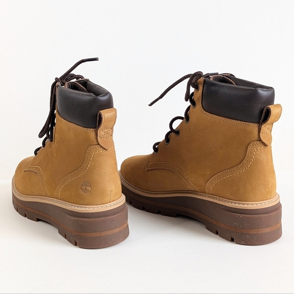 Timberland Cheyenne Valley Mid Lace-Up Wheat Nubuck Hiking Boot - sz 9½ - Picture 3 of 15